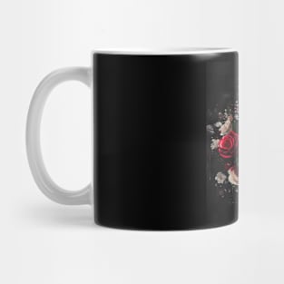 Skull and rose design Mug